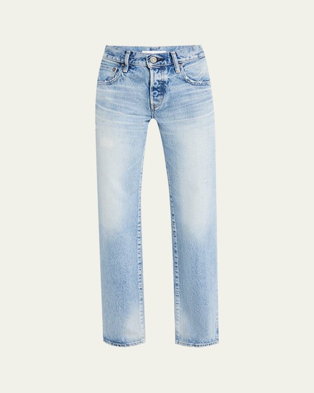 Aurantia Straight Low-Rise Jeans